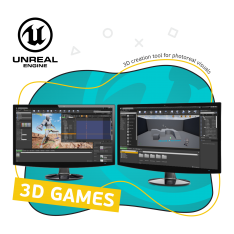 Unreal Engine 4. Игровой движок - КИБЕРшкола программирования для детей, компьютерные курсы для школьников, начинающих и подростков - KIBERone г. Белогорск