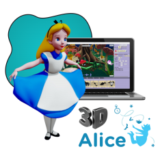 Alice 3d - КИБЕРшкола программирования для детей, компьютерные курсы для школьников, начинающих и подростков - KIBERone г. Белогорск