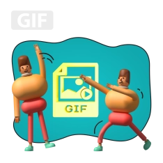 Gif-анимация - КИБЕРшкола программирования для детей, компьютерные курсы для школьников, начинающих и подростков - KIBERone г. Белогорск