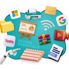 Цифровая база для школьника - КИБЕРшкола программирования для детей, компьютерные курсы для школьников, начинающих и подростков - KIBERone г. Белогорск