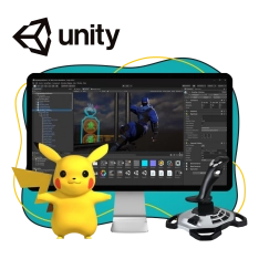 Мир игр на Unity 2D на популярном движке + AI-помощники - КИБЕРшкола программирования для детей, компьютерные курсы для школьников, начинающих и подростков - KIBERone г. Белогорск