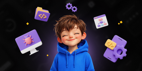 Идеальный сайт с нуля: код, дизайн и AI-помощник - КИБЕРшкола программирования для детей, компьютерные курсы для школьников, начинающих и подростков - KIBERone г. Белогорск